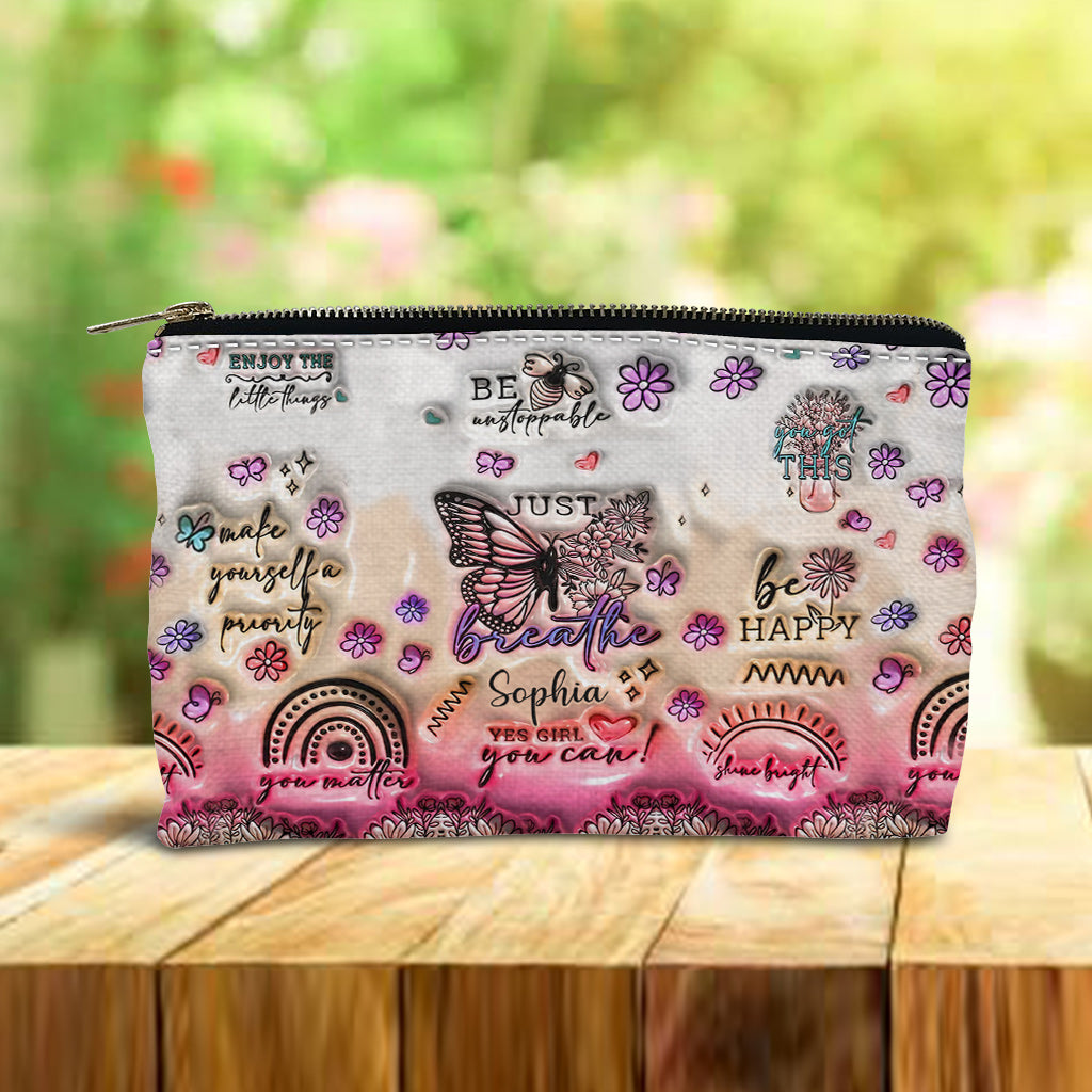 Pochette papillon personnalisée « Affirmations positives »