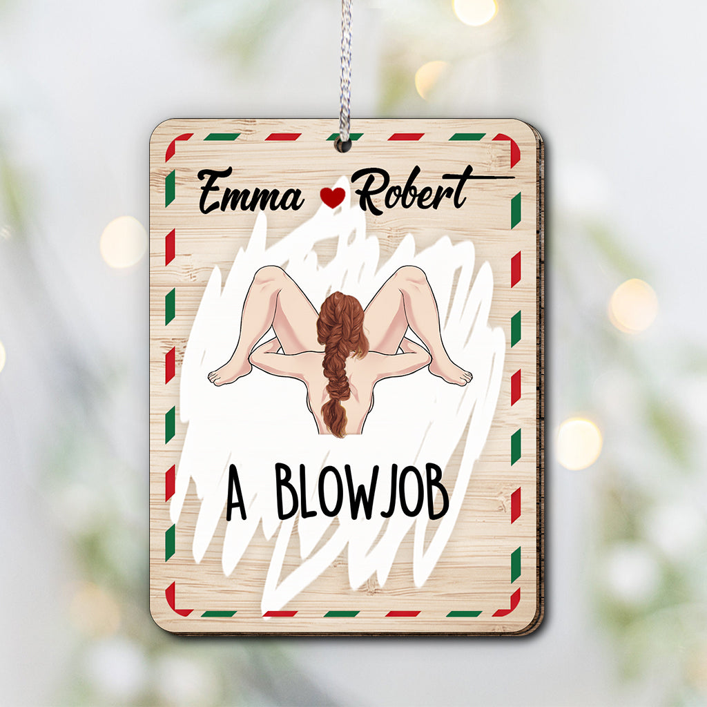 Ornement personnalisé pour couple à gratter pour révéler