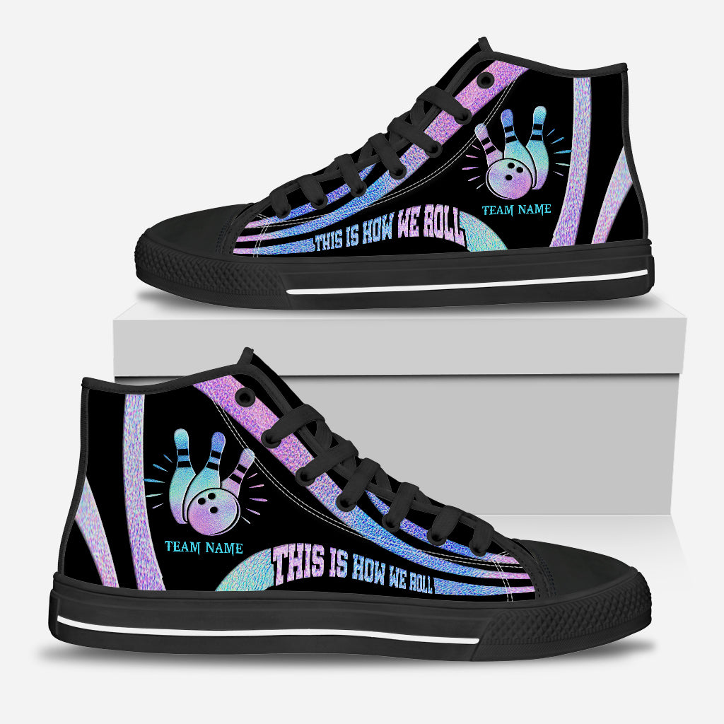 Voici comment on fait – Chaussures de bowling montantes personnalisées