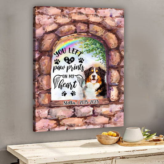 Plus à mes côtés - Toile et affiche personnalisées pour chien