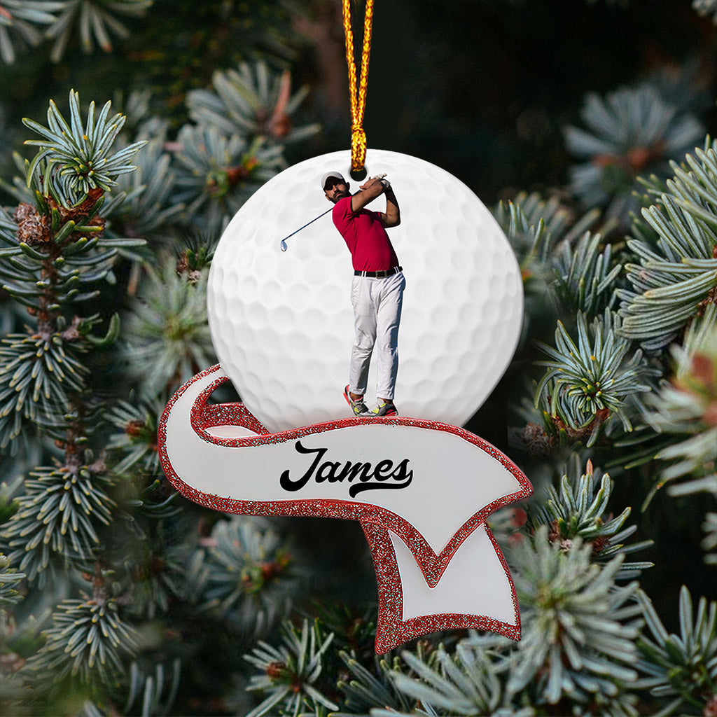 Golf Lover - Personalized Golf Ornament