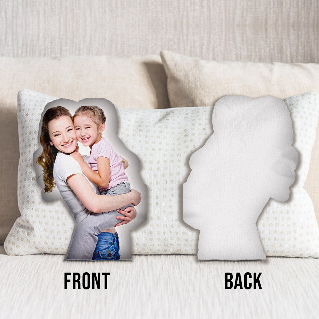 Custom Photo Humanoid - Personalized Step Mom Shaped Pillow