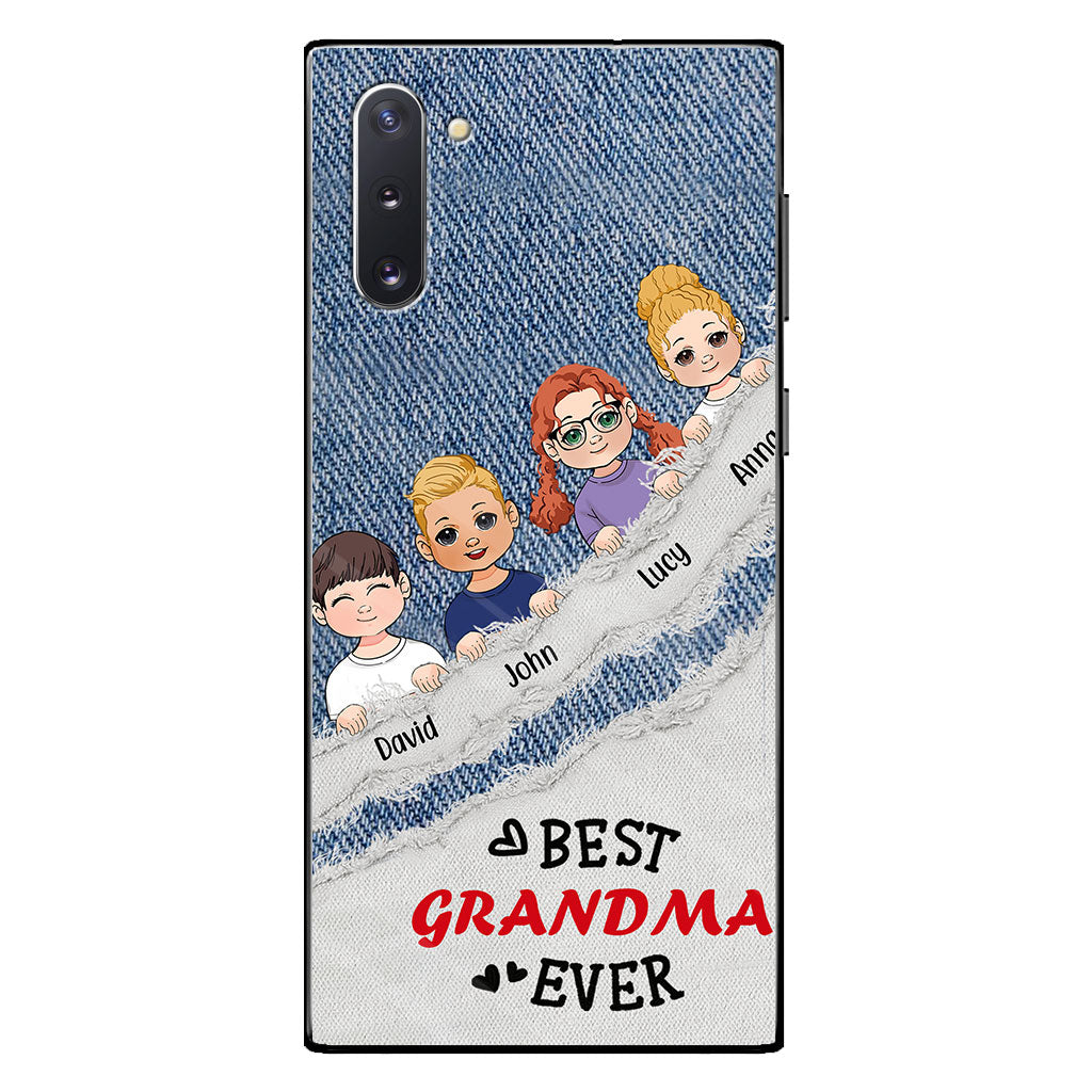 Best Grandma Ever - Personalized Grandma Phone Case