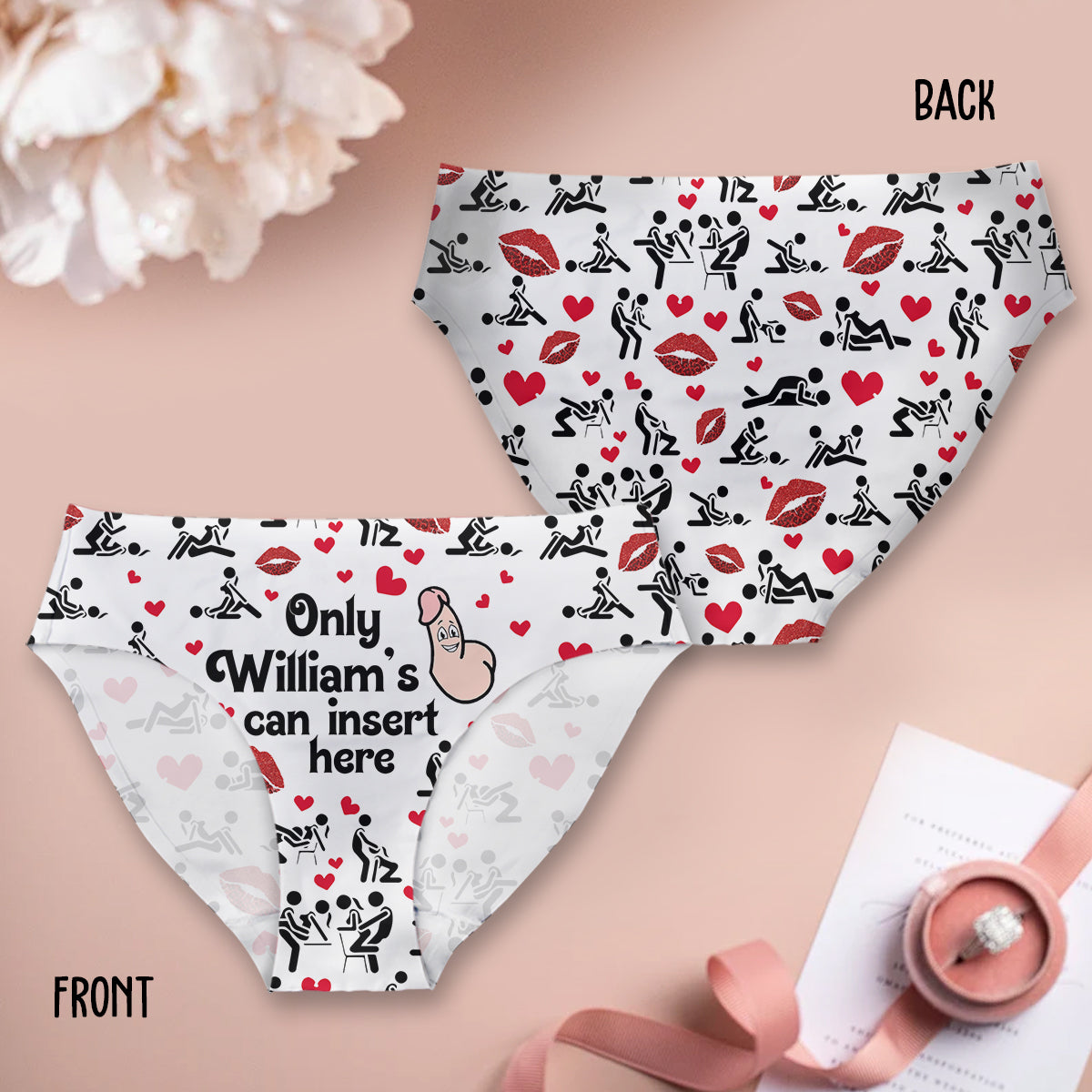 Only You - Culottes personnalisées pour couples de femmes