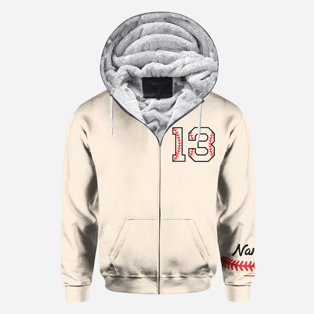 T-shirt personnalisé « À mon époque baseball » - T-shirt intégral baseball