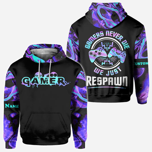 We Just Respawn - T-shirt personnalisé inspiré des jeux vidéo