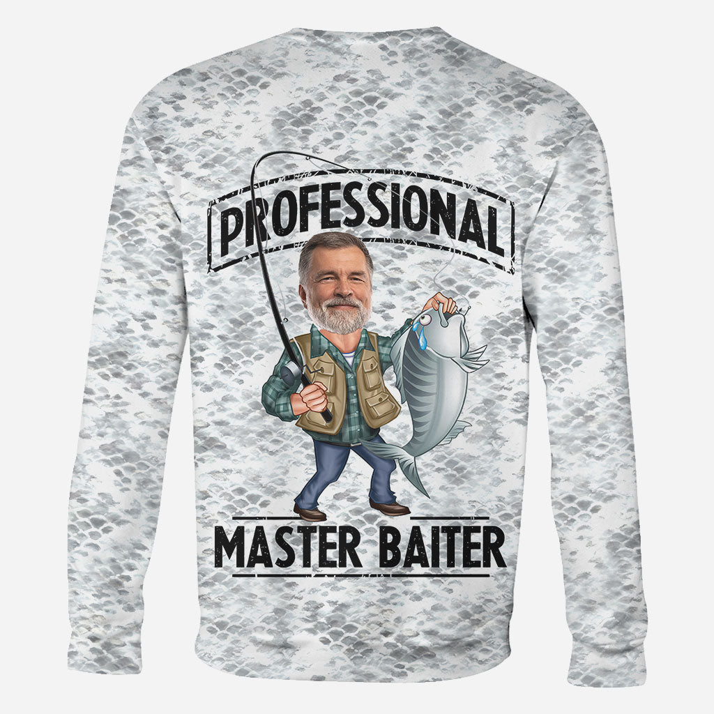 T-shirt de pêche personnalisé Master Baiter -
