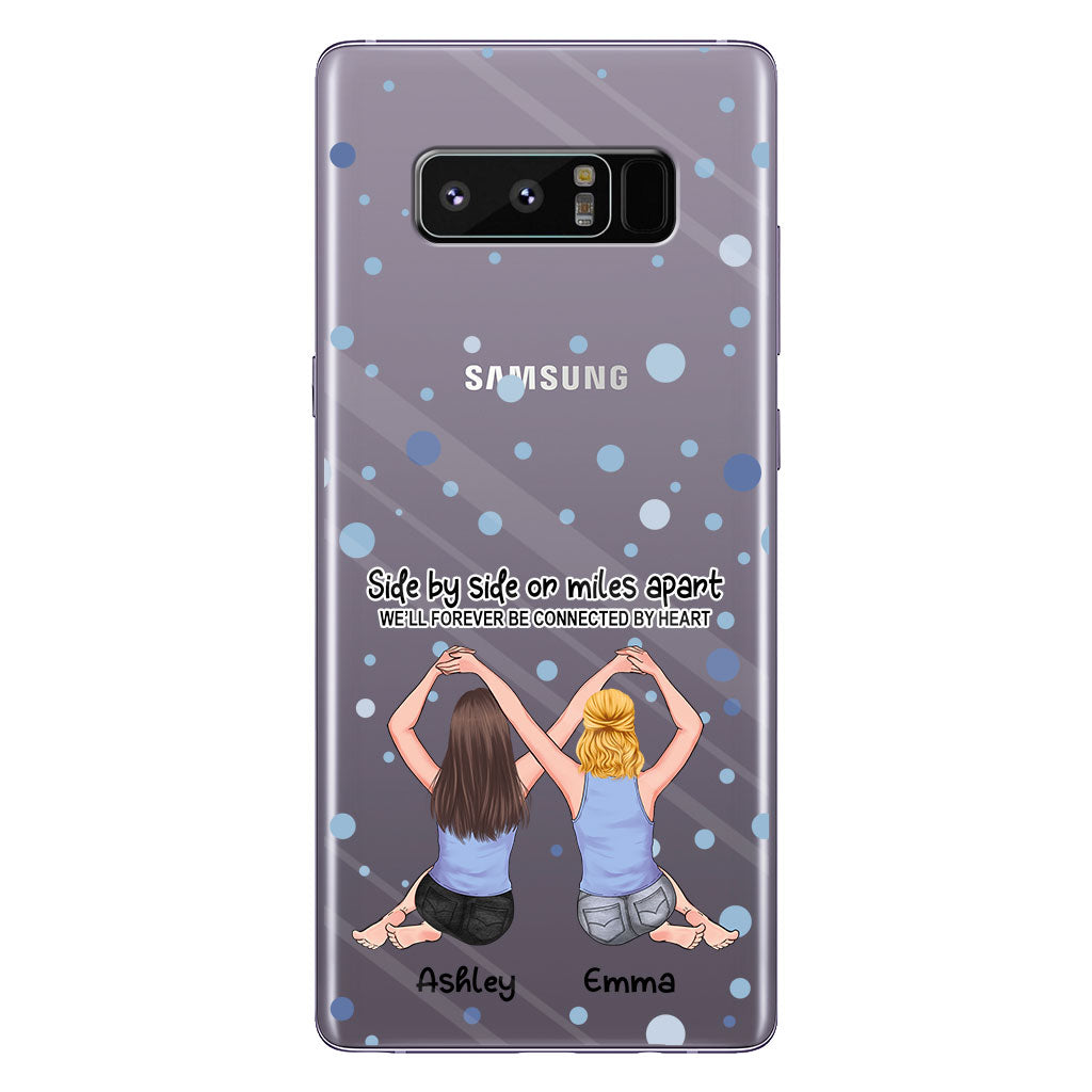 Meilleure amie pour toujours - Cadeau pour sa meilleure amie - Coque de téléphone transparente personnalisée