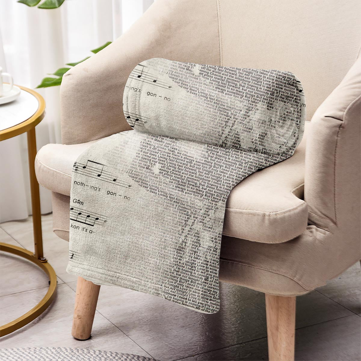 Paroles de la chanson de notre première danse - Couverture personnalisée pour mari et femme