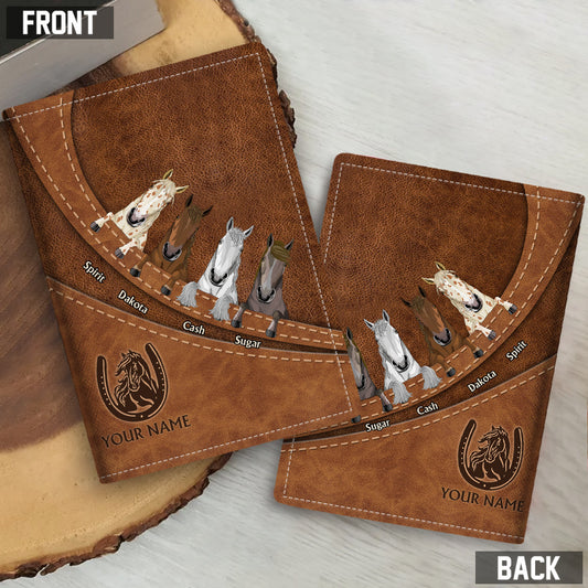 Love Horse - Porte-passeport pour cheval personnalisé