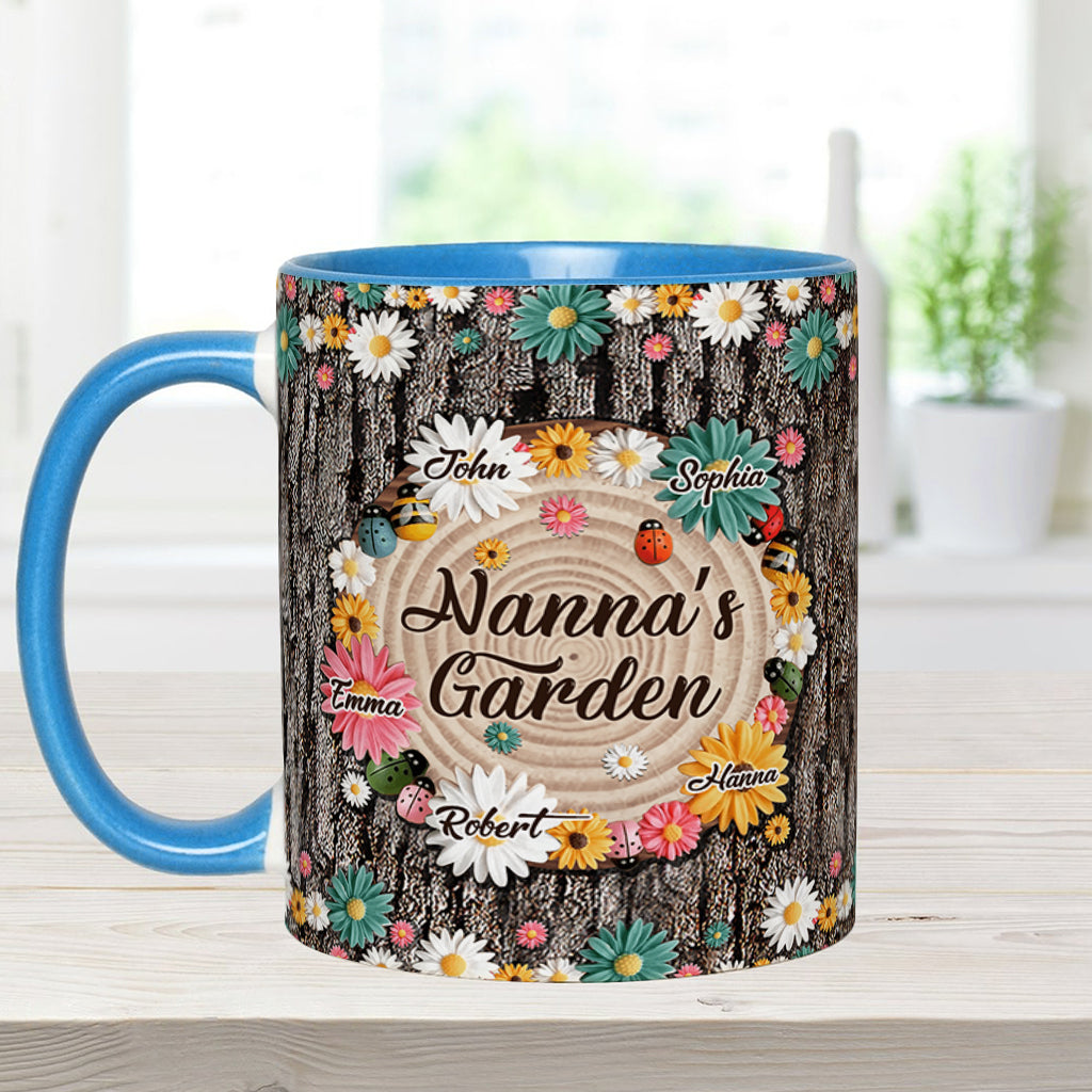 Mug personnalisé « Le jardin de mamie »