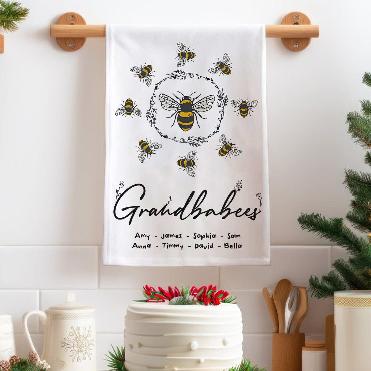 Grandbabees - Personalized Grandma Towel