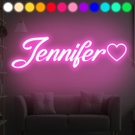 Texte personnalisé - Enseigne lumineuse personnalisée pour belle-mère