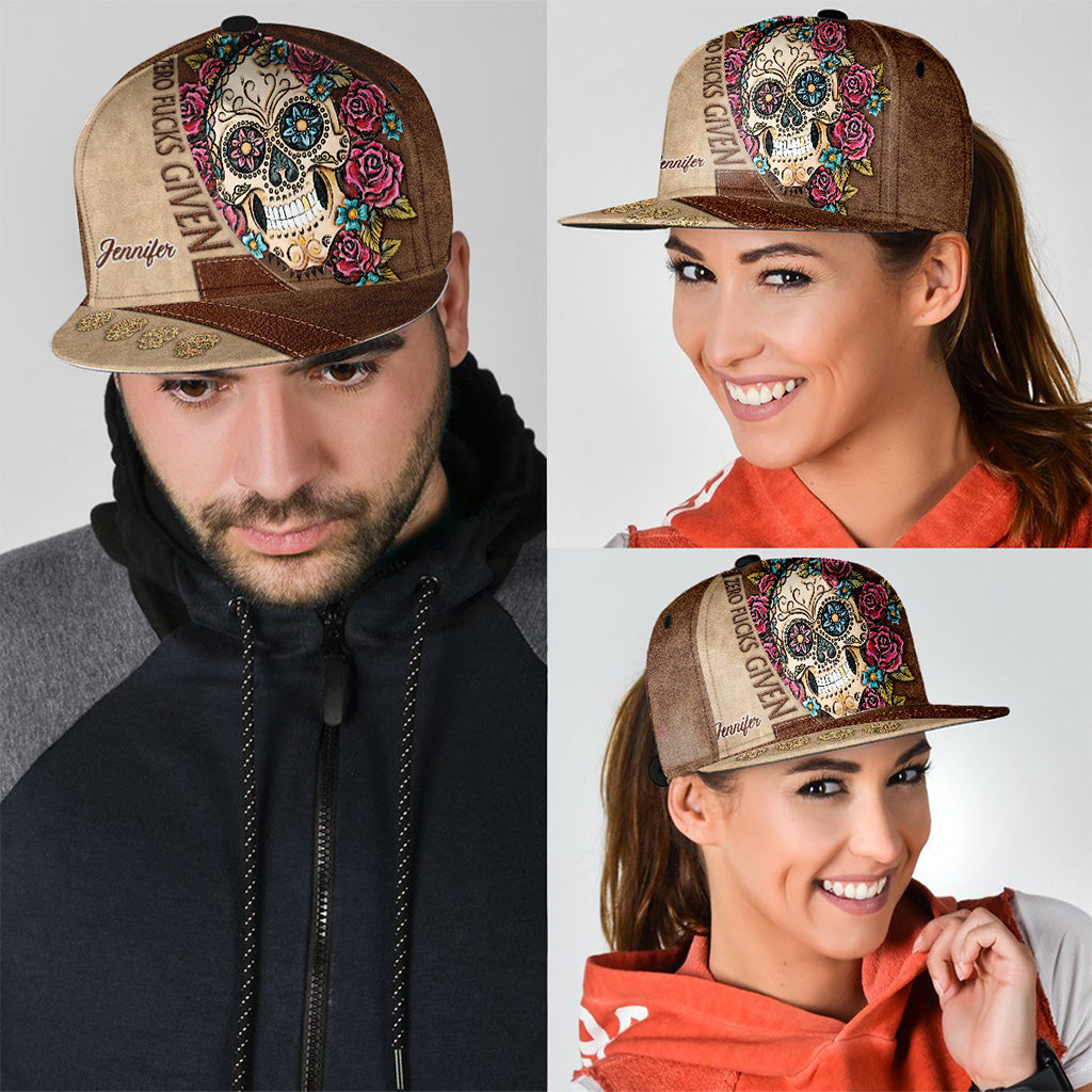 Zéro F Given - Casquette personnalisée tête de mort
