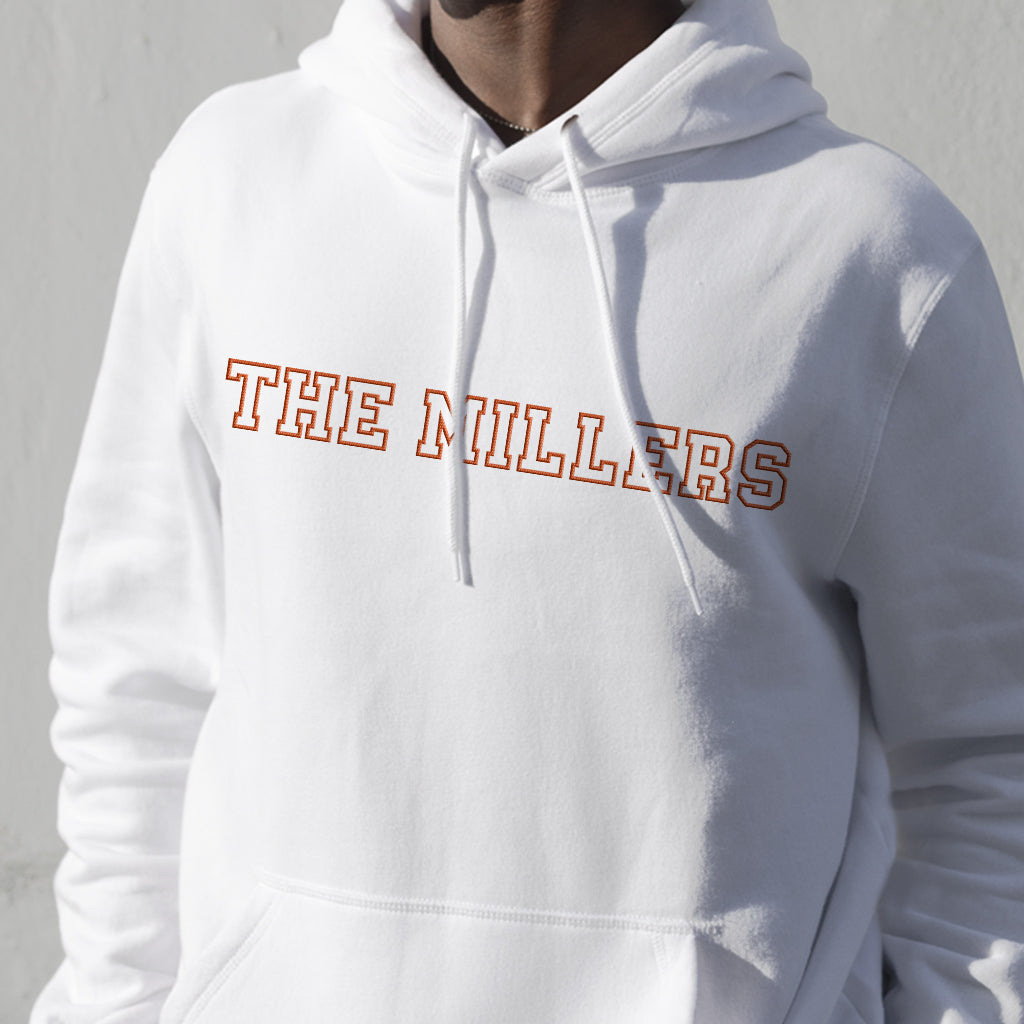 Custom Name - Personalized Family Embroidered Hoodie