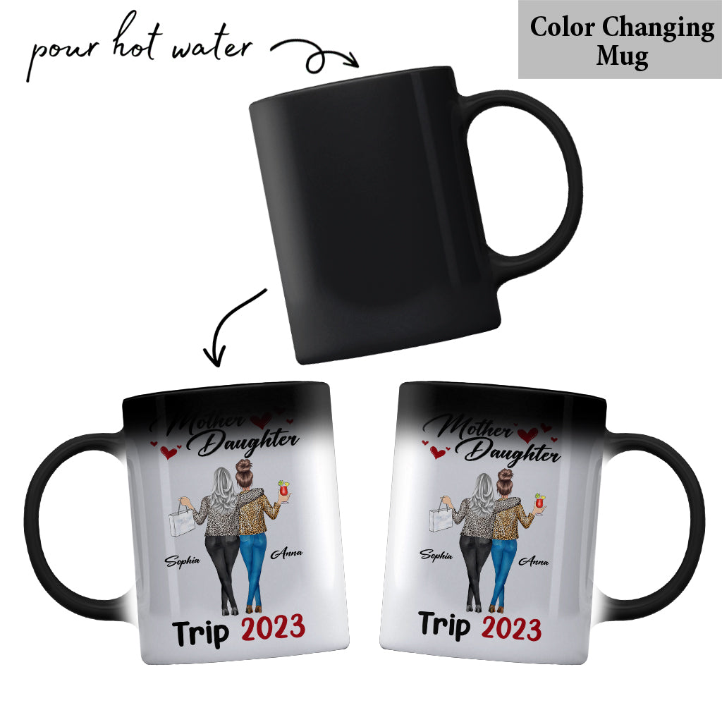 Voyage mère-fille - Mug personnalisé pour maman