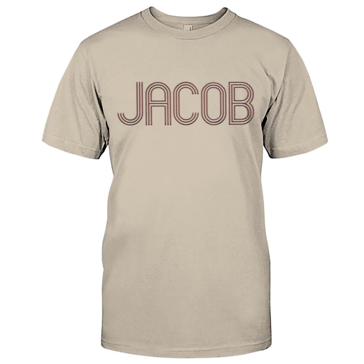 Custom Name - Personalized Son Embroidered T-shirt