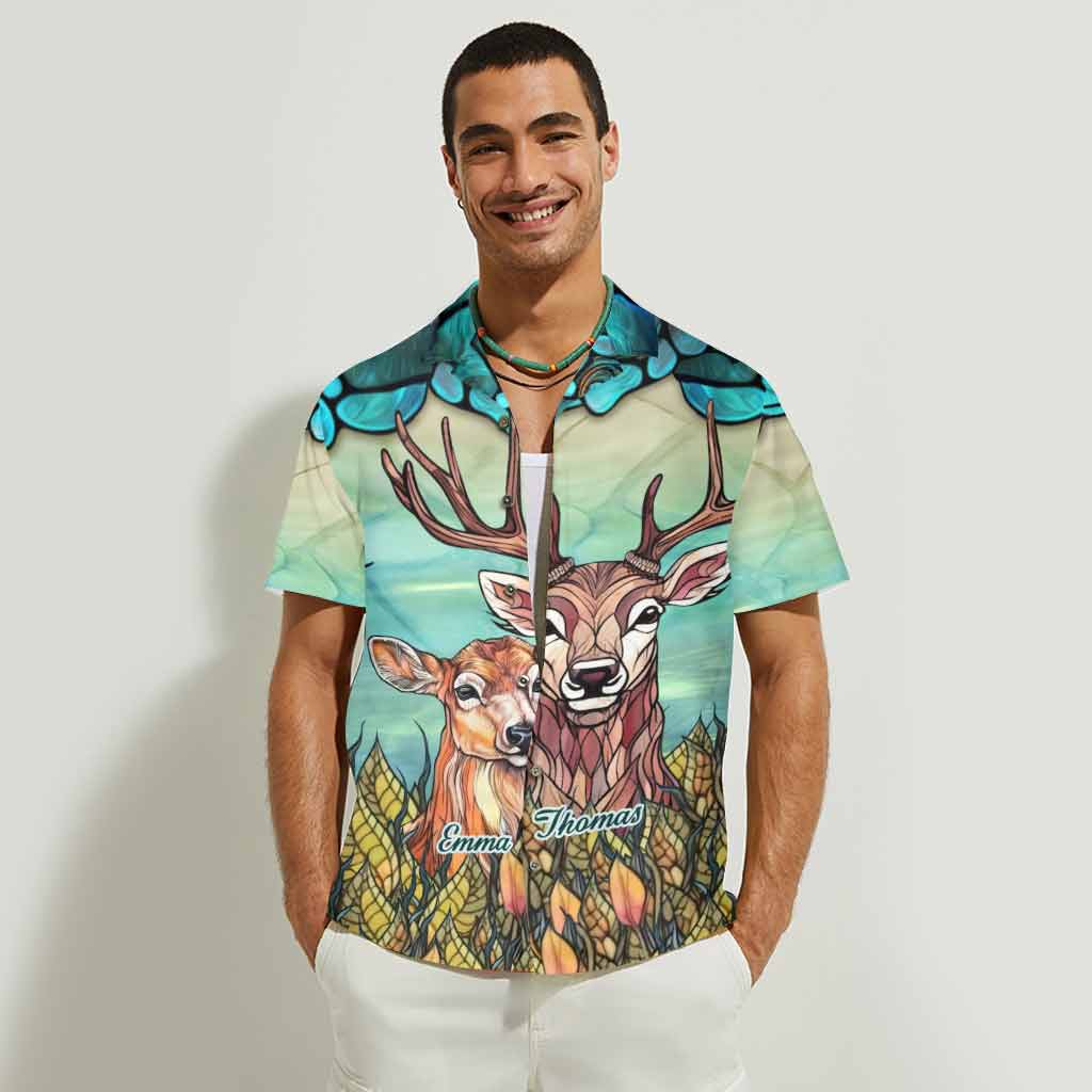 Toi et moi, on gère ! - Chemise hawaïenne de chasse personnalisée