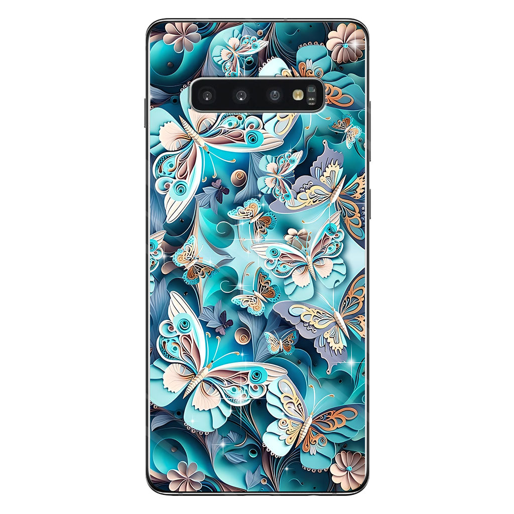 Coque de téléphone Papillons Amoureux - Coque de téléphone Papillon