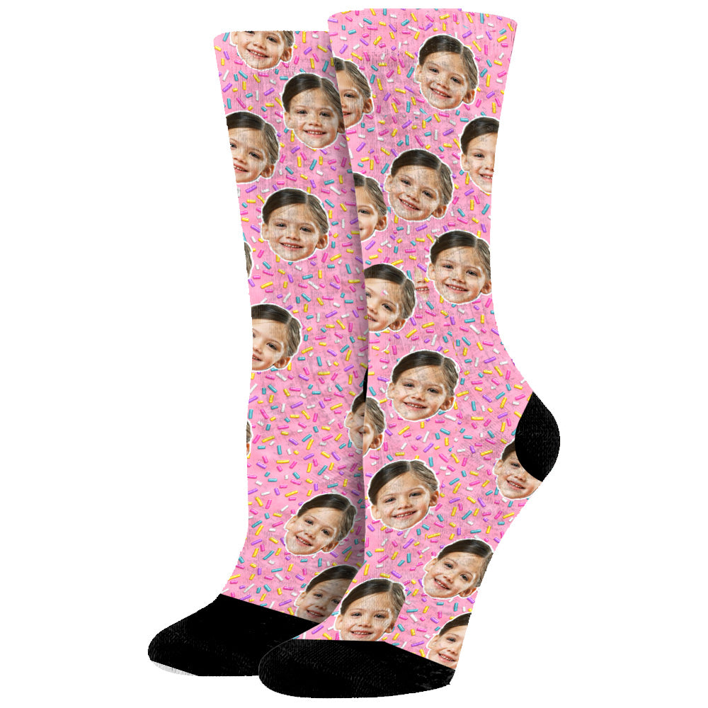 Bonbons personnalisés - Chaussettes personnalisées pour fille