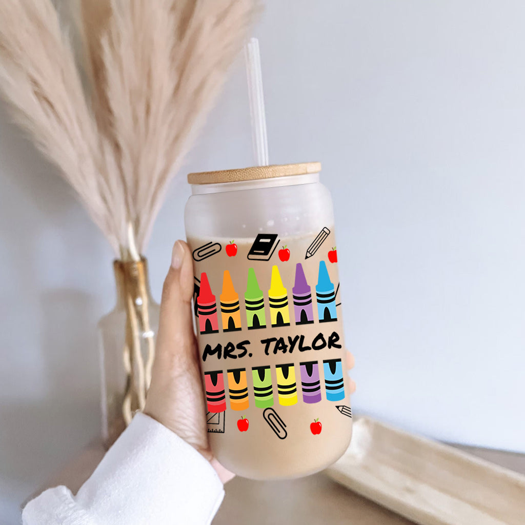 Informations pour les enseignants - Verre à canette personnalisé pour enseignants