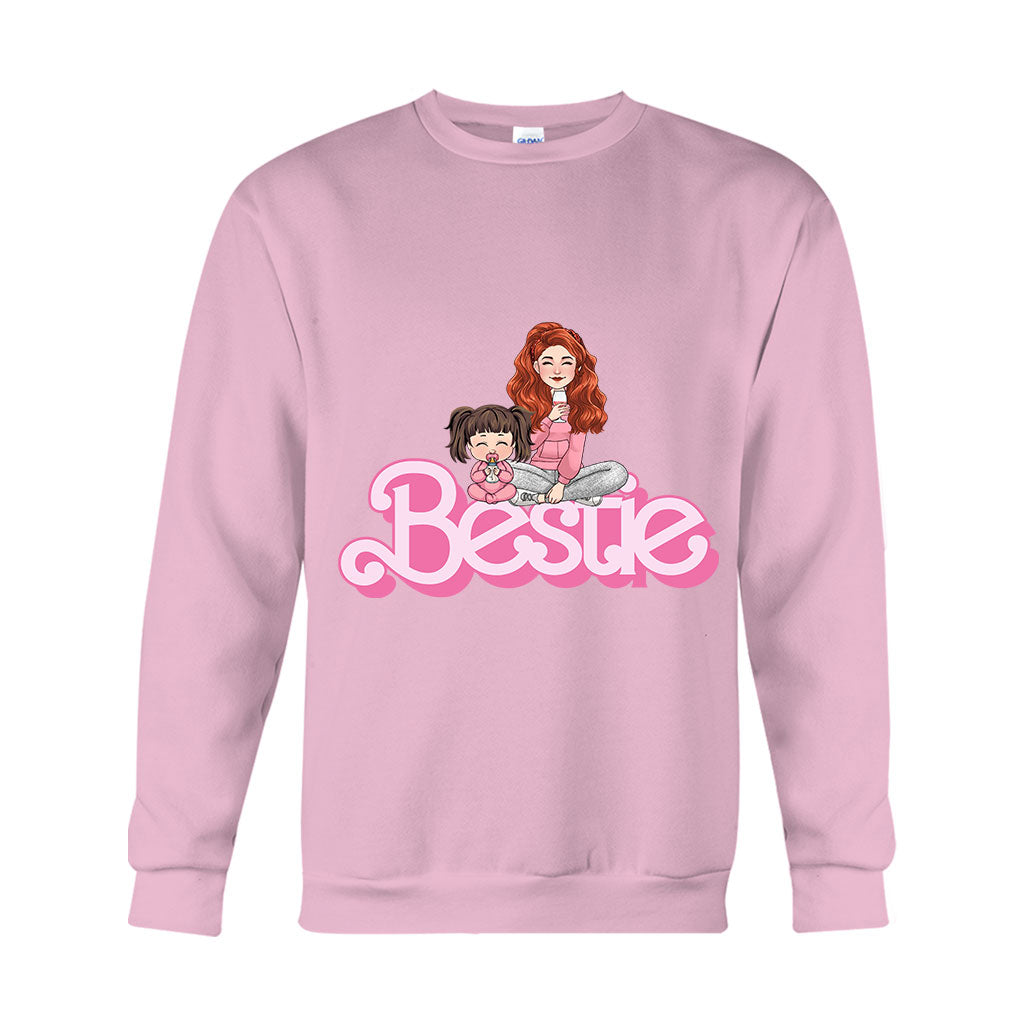 Meilleures amies maman et filles - T-shirt et sweat à capuche personnalisés pour maman