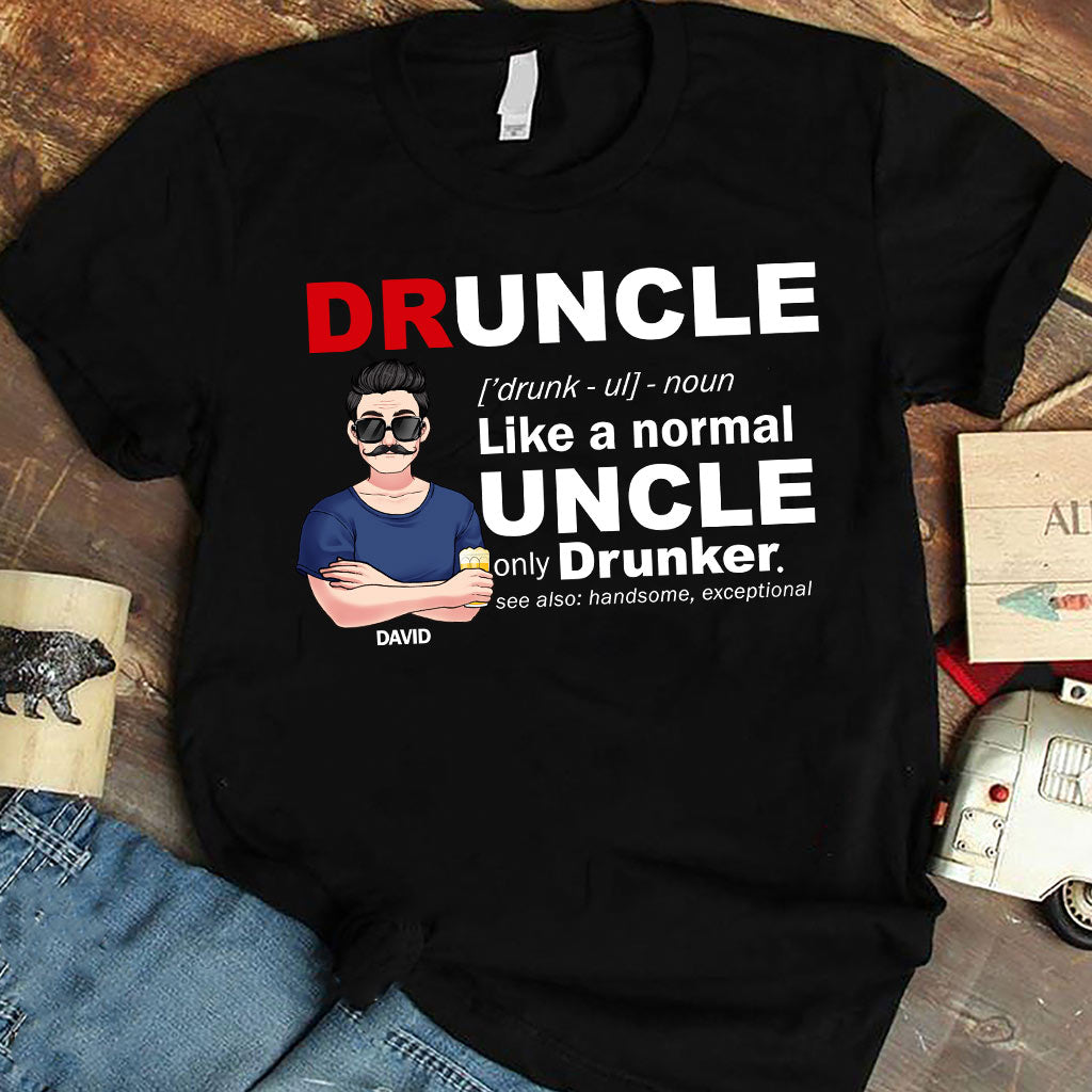 Druncle - T-shirt et sweat à capuche personnalisés pour oncle