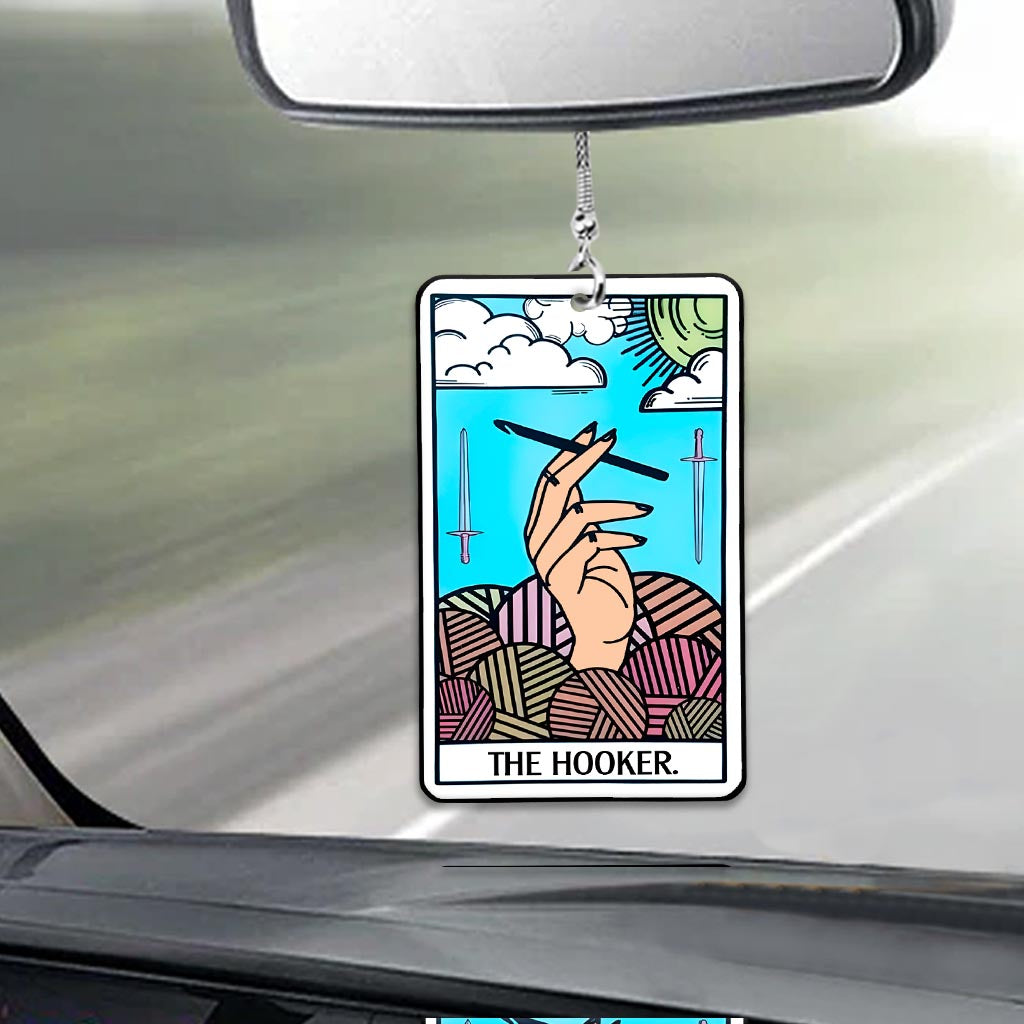Le Hocker - Ornement de voiture personnalisé au crochet