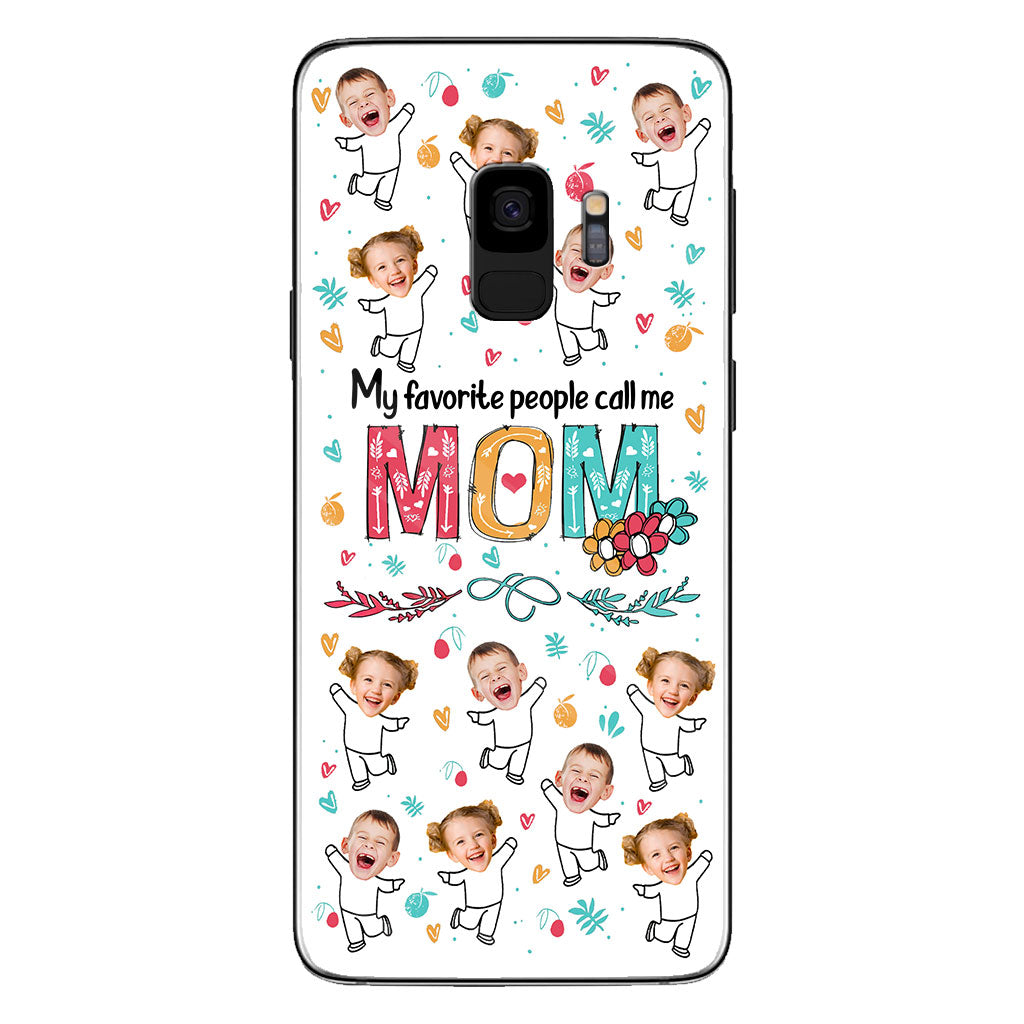 Mes personnes préférées m'appellent Nana - Cadeau pour grand-mère, maman - Coque de téléphone personnalisée