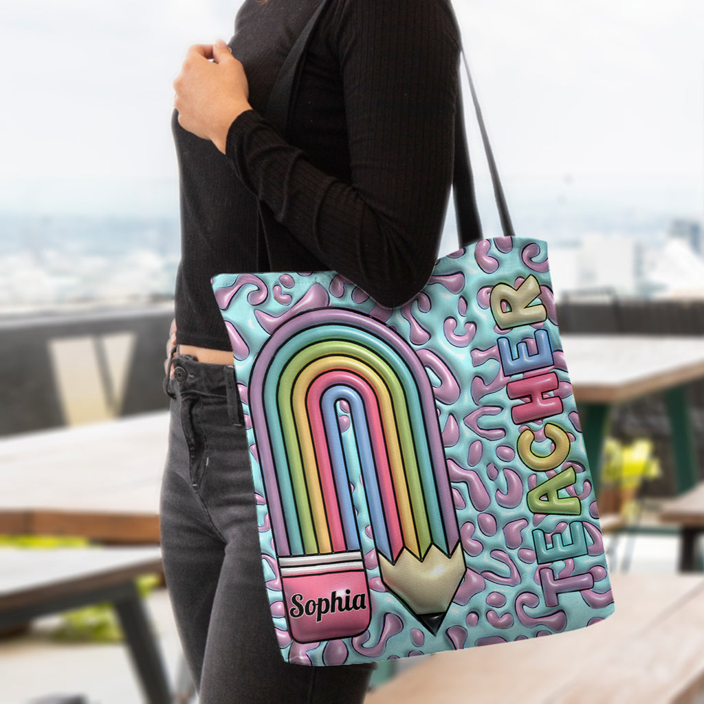 Vie d'enseignant - Sac fourre-tout personnalisé pour enseignants