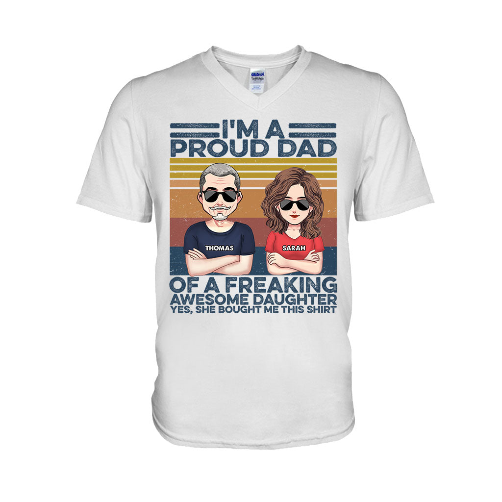 Tel père, tel fils - Cadeau pour papa - T-shirt et sweat à capuche personnalisés