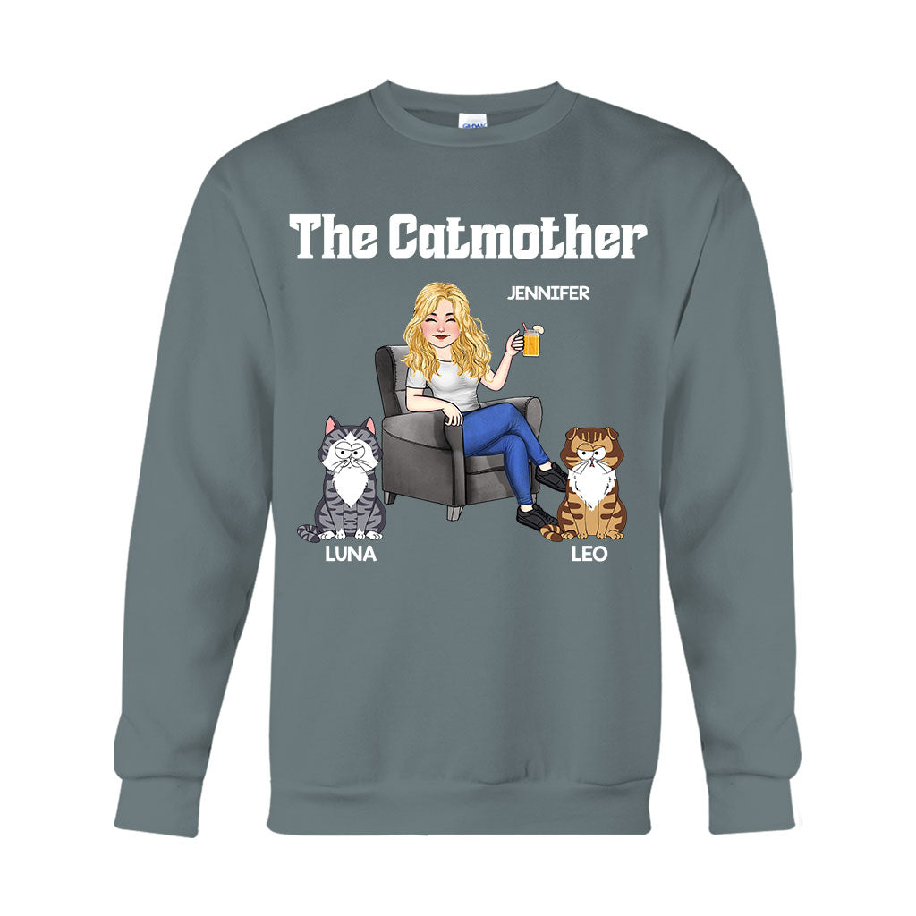 La Mère Chat - T-shirt et sweat à capuche personnalisés pour chats