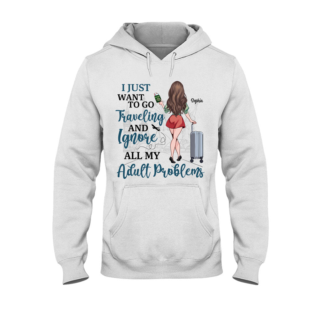 Alors, l'aventure ! – Cadeau de voyage pour maman, fille, petite-fille, épouse, petite amie, amie – T-shirt et sweat à capuche personnalisés