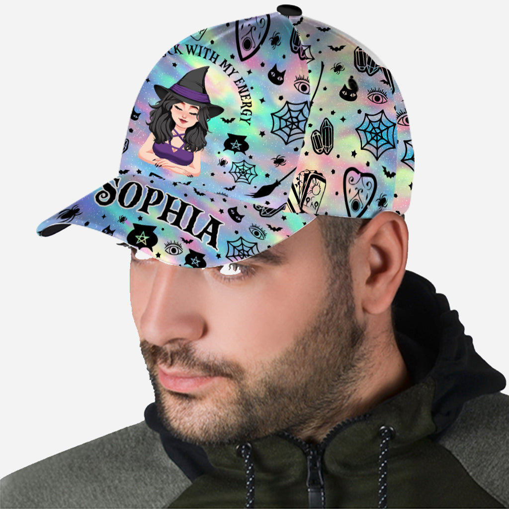 Don't F With My Energy - Personalized Witch Classic Cap