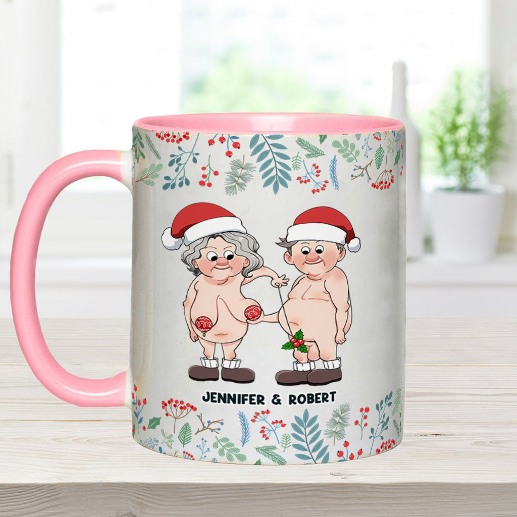 Je veux vieillir avec toi - Mug personnalisé pour couple
