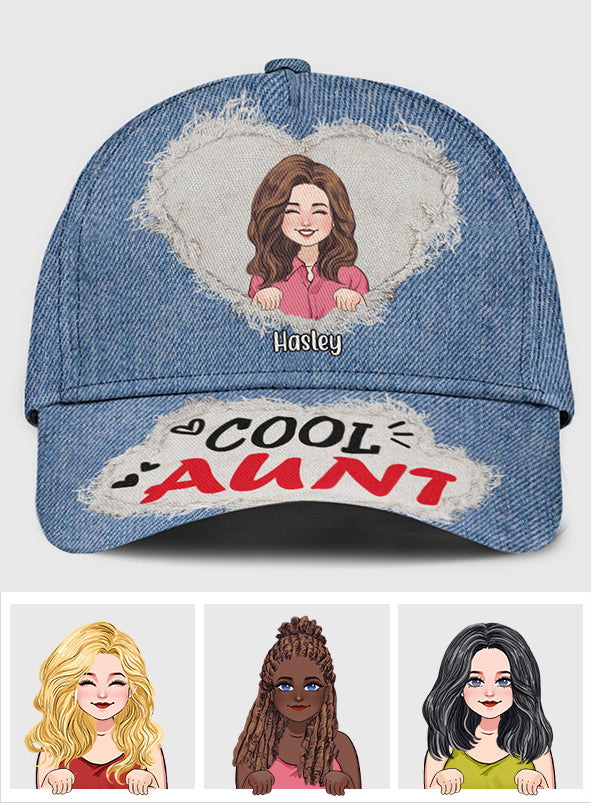 Cool Aunt - Personalized Aunt Classic Cap