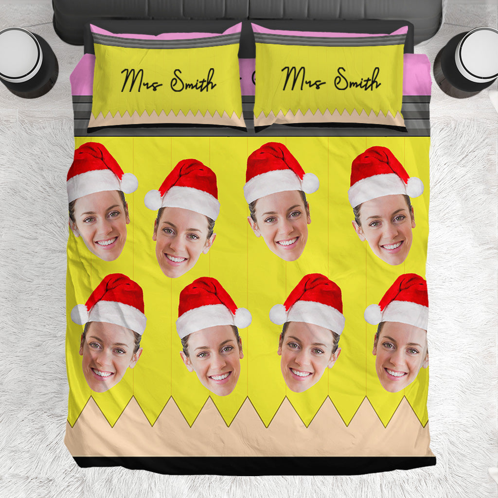 Vie d'enseignant - Ensemble de courtepointe personnalisé pour enseignant