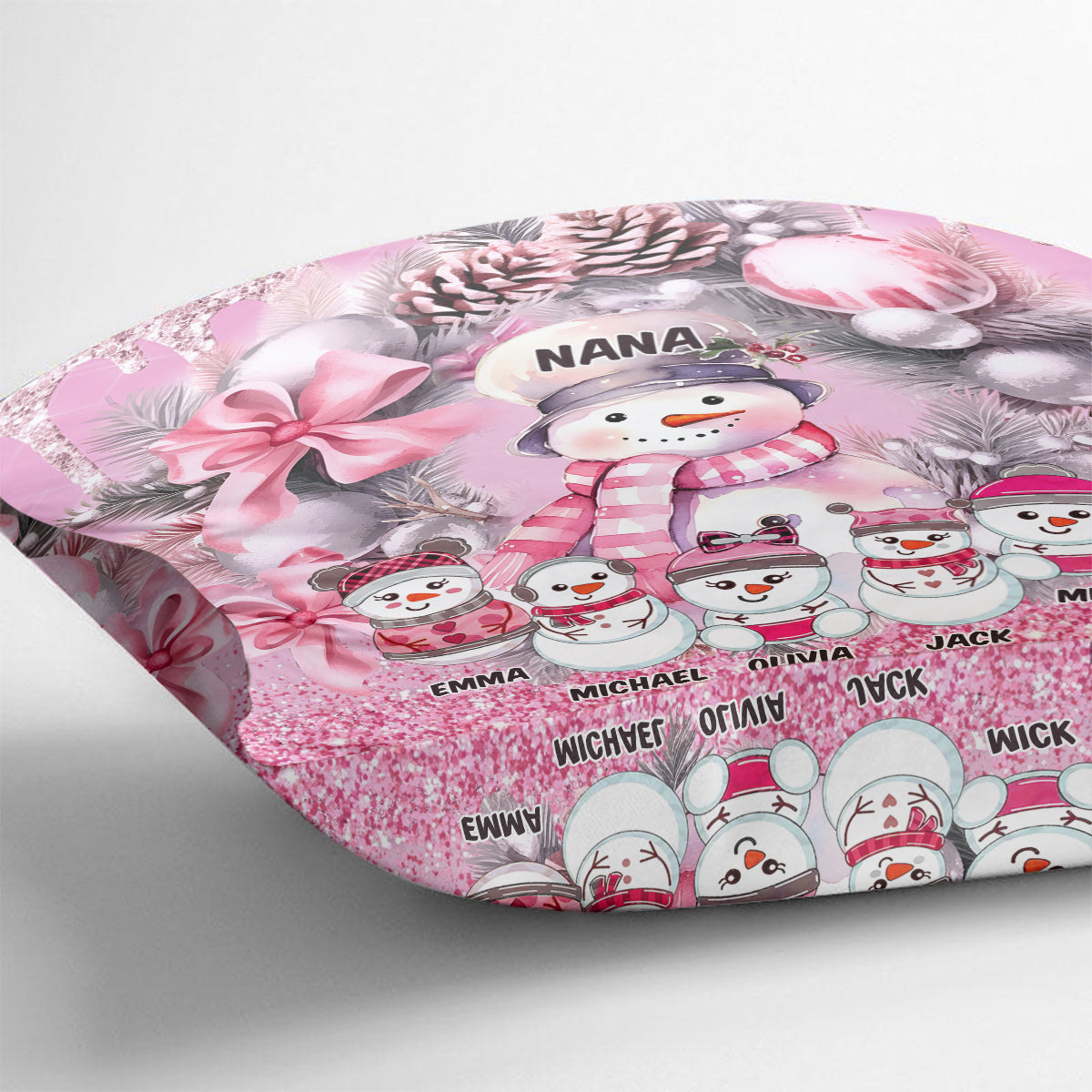 Great Nana - Personalized Grandma Throw Pillow