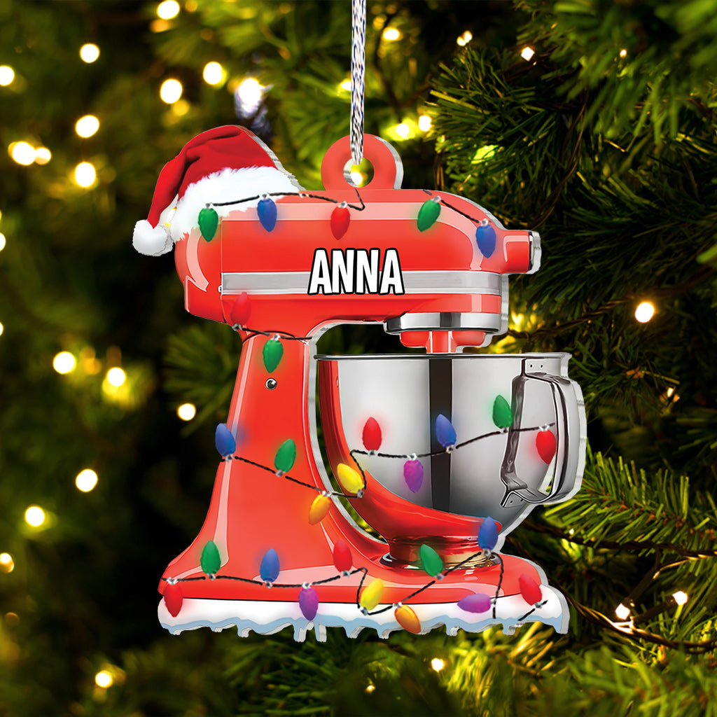 Happy Baker - Personalized Baking Ornament