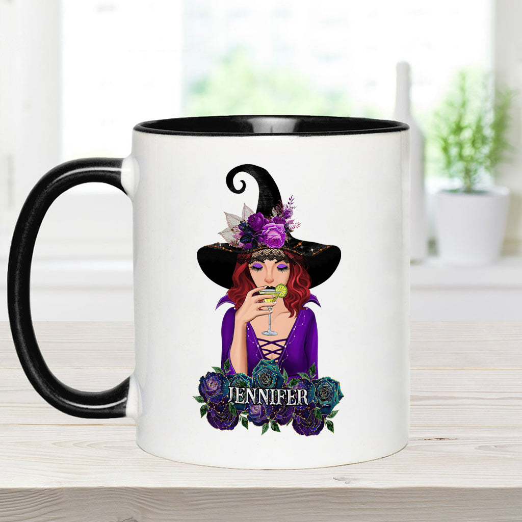 Don't F With My Energy - Personalized Witch Accent Mug