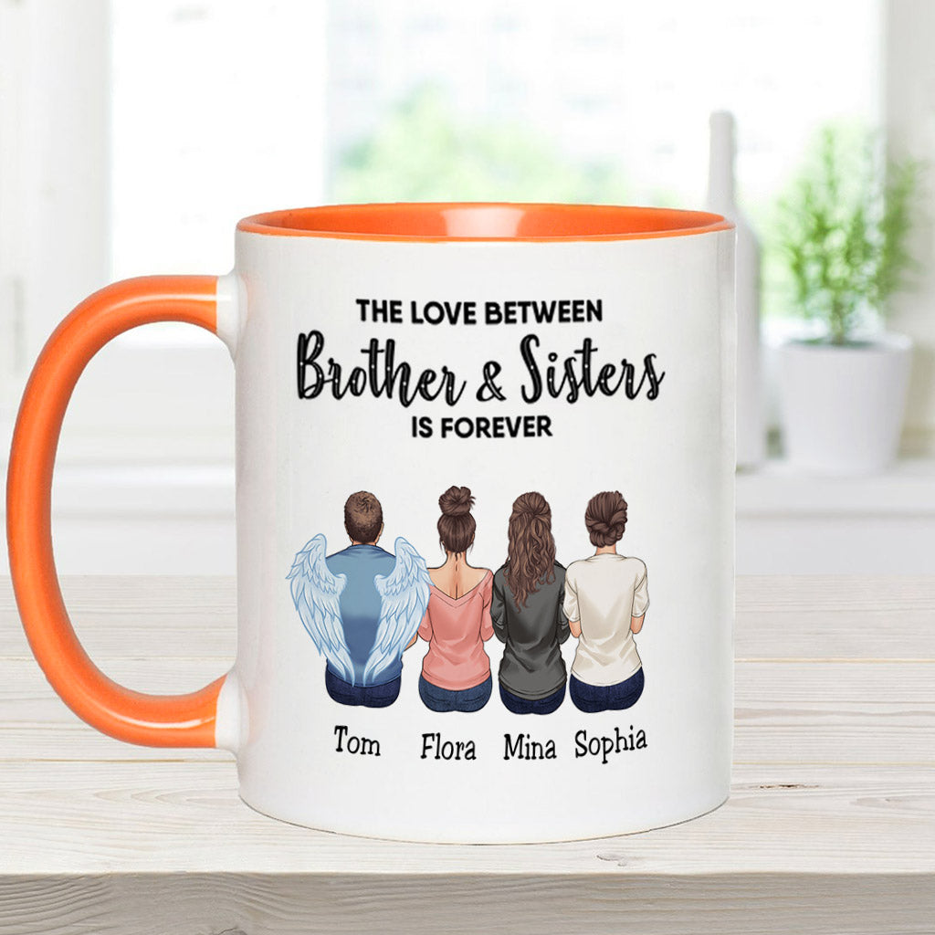 La famille, c'est pour toujours - Mug personnalisé « Famille pour toujours »
