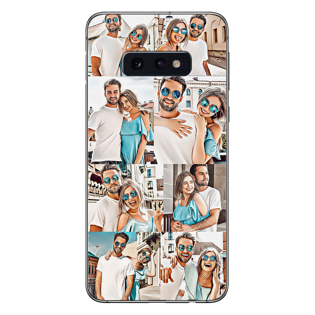 Cartoonize Photos Collage - gift for boyfriend, girlfriend, husband, wife - Personalized Phone Case