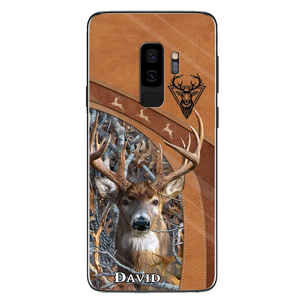 La vie est plus belle dans les bois - Coque de téléphone personnalisée pour la chasse