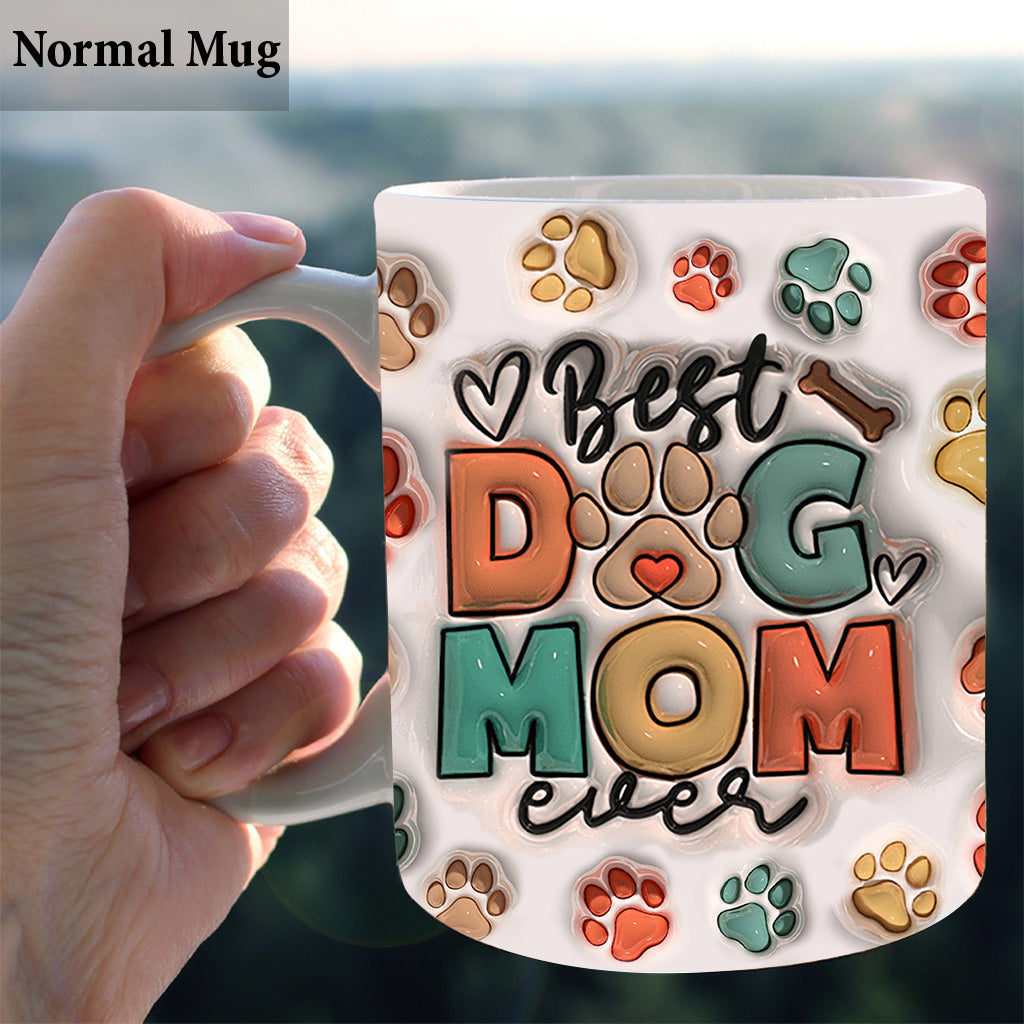 Mug personnalisé avec une adorable tête de chien/chat