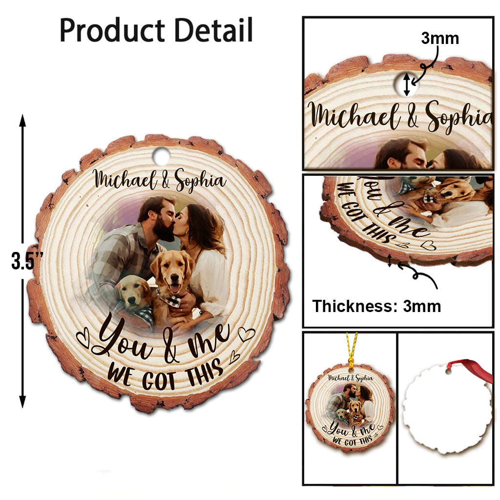 Toi et moi, on gère ! - Ornement personnalisé pour couple