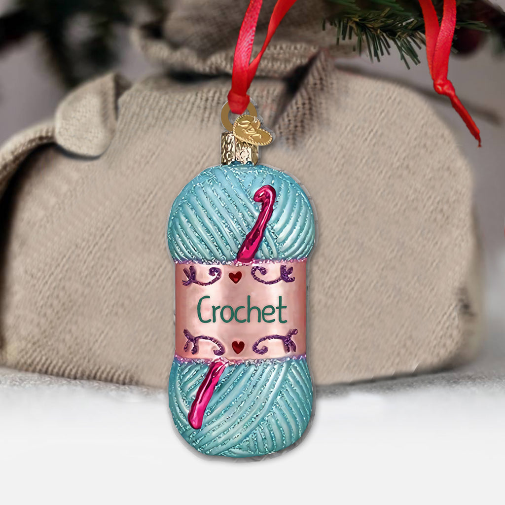 Love Crochet - Ornement au crochet personnalisé