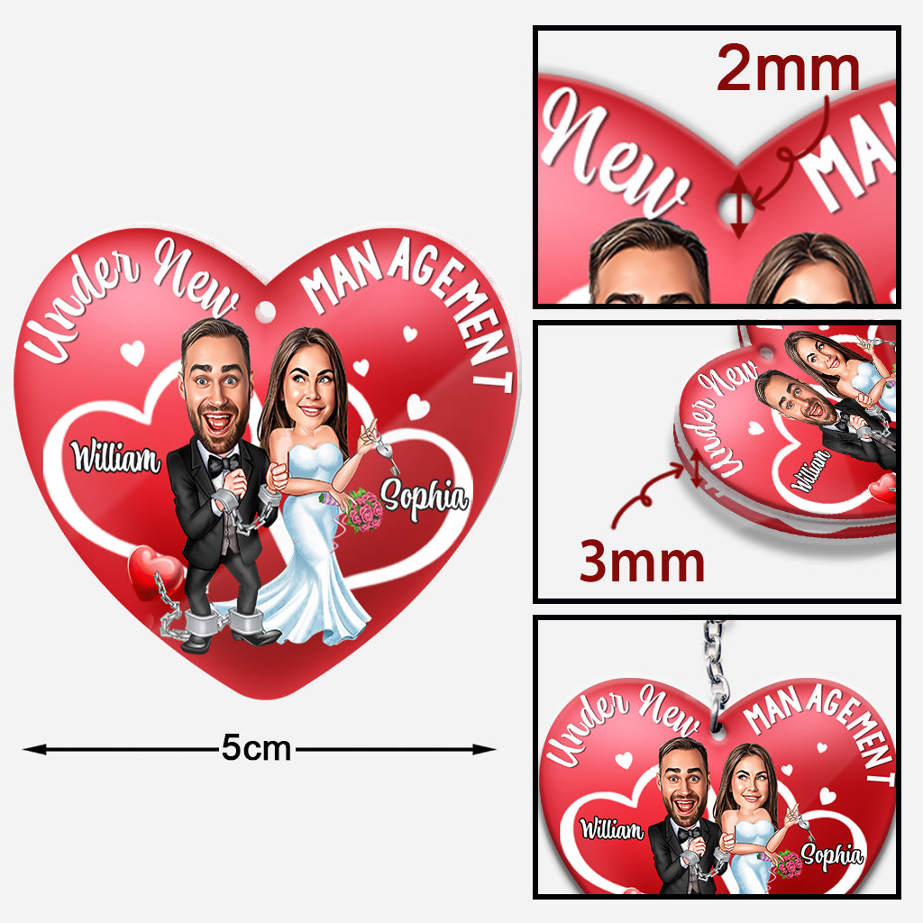 Je t'aime toujours - Porte-clés personnalisé pour couple