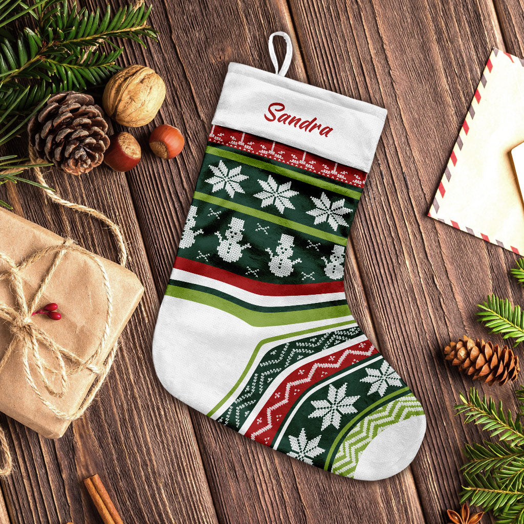 Joyeux Noël - Chaussettes de Noël personnalisées pour toute la famille