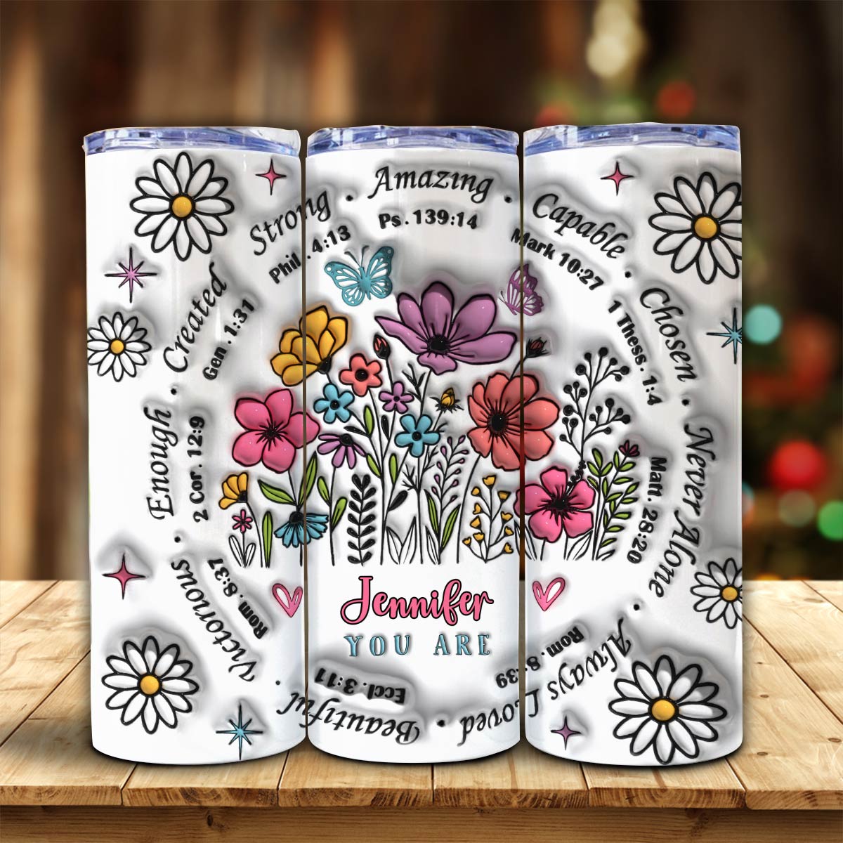 Tu es assez - Gobelet isotherme chrétien personnalisé