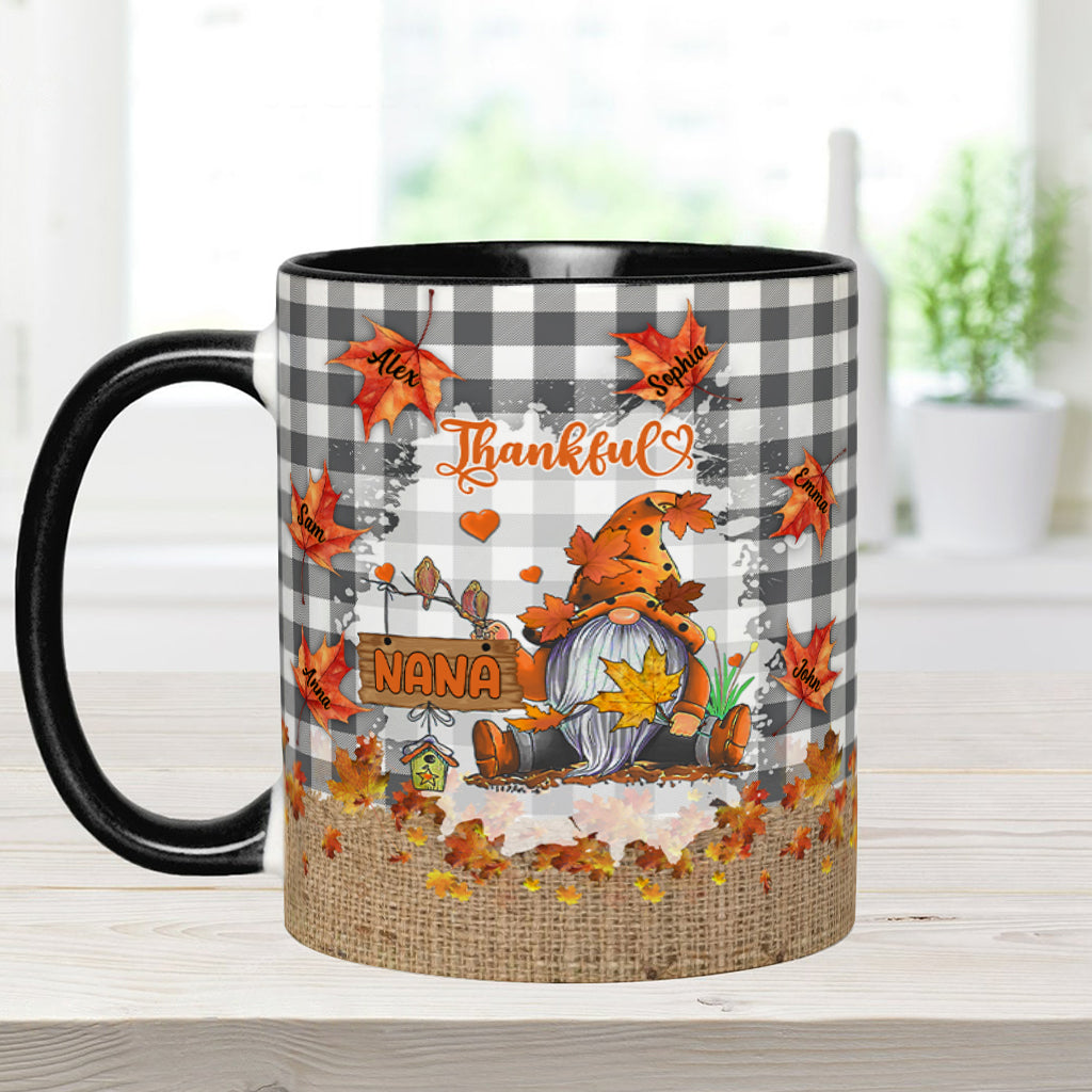 Mug personnalisé « Grand-mère reconnaissante »